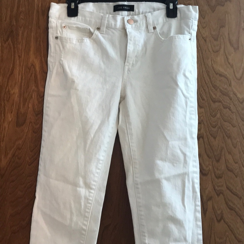 White jeans